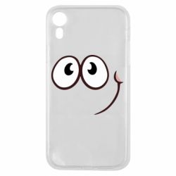 Чехол для iPhone XR Red ball smile - PrintSalon