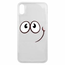 Чехол для iPhone Xs Max Red ball smile - PrintSalon