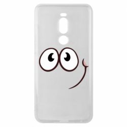 Чехол для Meizu Note 8 Red ball smile - PrintSalon