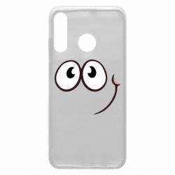 Чехол для Huawei P30 Lite Red ball smile - PrintSalon