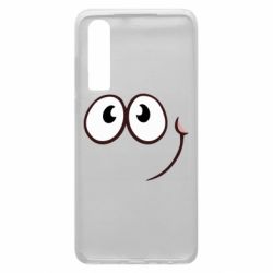 Чехол для Huawei P30 Red ball smile - PrintSalon