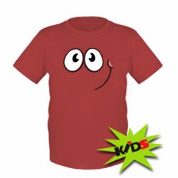 Детская футболка Red ball smile