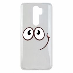 Чехол для Xiaomi Redmi Note 8 Pro Red ball smile - PrintSalon