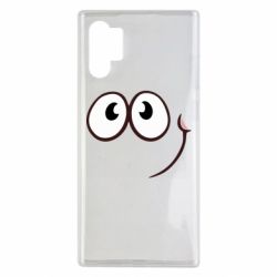 Чехол для Samsung Note 10 Plus Red ball smile - PrintSalon