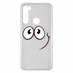 Чехол для Xiaomi Redmi Note 8 Red ball smile - PrintSalon