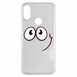 Чехол для Xiaomi Redmi Note 7 Red ball smile - PrintSalon