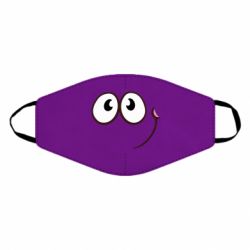 Маска многоразовая Red ball smile - PrintSalon