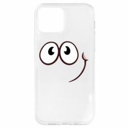 Чехол для iPhone 12 Red ball smile - PrintSalon