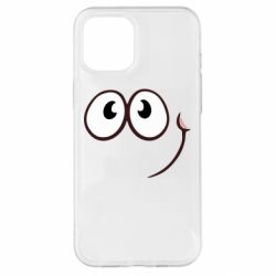 Чехол для iPhone 12 Pro Max Red ball smile - PrintSalon