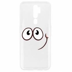 Чехол для Oppo A5/A9 2020 Red ball smile - PrintSalon