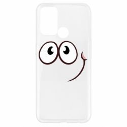 Чехол для Oppo A52/A72/A92 Red ball smile - PrintSalon