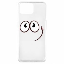 Чехол для Oppo A73 Red ball smile - PrintSalon