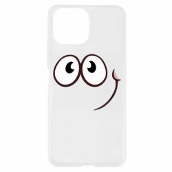 Чехол для Xiaomi Mi11 Lite Red ball smile - PrintSalon