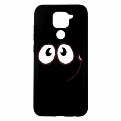 Чехол для Xiaomi Redmi Note 9/Redmi 10X Red ball smile - PrintSalon