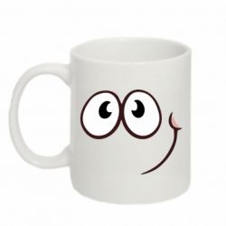 Чашка 320ml Red ball smile - PrintSalon