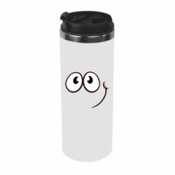 Термокружка Red ball smile - PrintSalon