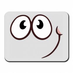 Коврик для мыши Red ball smile - PrintSalon