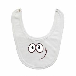 Слюнявчик  Red ball smile - PrintSalon