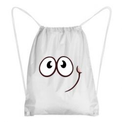 Рюкзак-мешок Red ball smile - PrintSalon