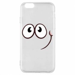 Чехол для iPhone 6/6S Red ball smile - PrintSalon