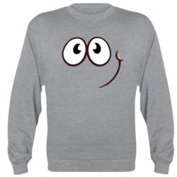 Cвитшот Red ball smile - PrintSalon