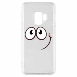 Чехол для Samsung S9 Red ball smile - PrintSalon