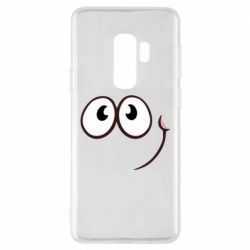 Чехол для Samsung S9+ Red ball smile - PrintSalon