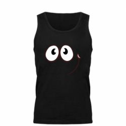 Мужская майка Red ball smile - PrintSalon