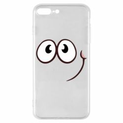 Чехол для iPhone 8 Plus Red ball smile - PrintSalon