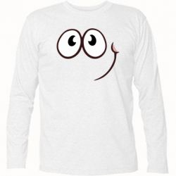 Футболка с длинным рукавом Red ball smile