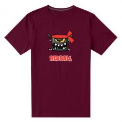 Чоловіча преміум футболка Red ball - PrintSalon