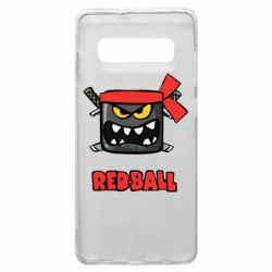 Чохол для Samsung S10+ Red ball - PrintSalon