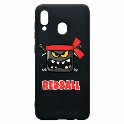 Чохол для Samsung A20 Red ball - PrintSalon