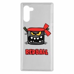 Чохол для Samsung Note 10 Red ball - PrintSalon