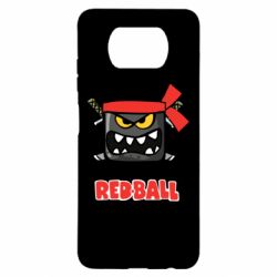 Чохол для Xiaomi Poco X3 Red ball - PrintSalon