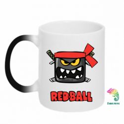 Чашка-хамелеон Red ball - PrintSalon
