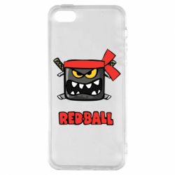 Чохол для iphone 5/5S/SE Red ball - PrintSalon