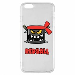 Чохол для iPhone 6 Plus/6S Plus Red ball - PrintSalon