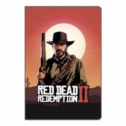 Блокнот з принтом Red Dead Redemption 2 and hero - PrintSalon
