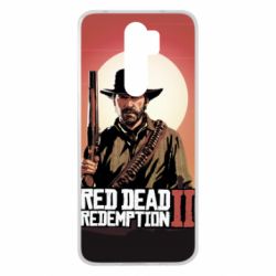 Чохол для Xiaomi Redmi Note 8 Pro Red Dead Redemption 2 and hero - PrintSalon