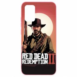 Чохол для Samsung A02s/M02s Red Dead Redemption 2 and hero - PrintSalon