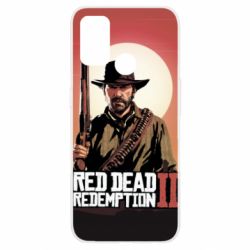 Чехол для Oppo A53/A32/A33 Red Dead Redemption 2 and hero