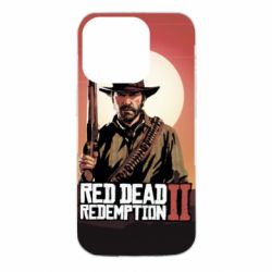 Чохол для iPhone 14 Pro Red Dead Redemption 2 and hero - PrintSalon