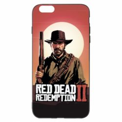 Чохол для iPhone 6 Plus/6S Plus Red Dead Redemption 2 and hero - PrintSalon