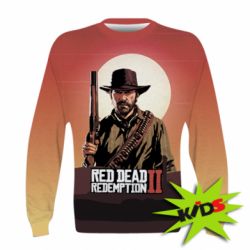 Дитячий 3D світшот Red Dead Redemption 2 and hero