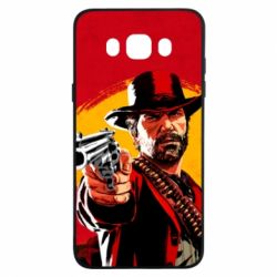 Чехол для Samsung J7 2016 RED DEAD REDEMPTION 2 - PrintSalon