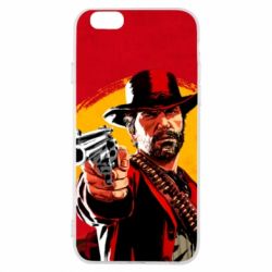 Чехол для iPhone 6/6S RED DEAD REDEMPTION 2 - PrintSalon