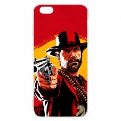 Чехол для iPhone 6 Plus/6S Plus RED DEAD REDEMPTION 2 - PrintSalon