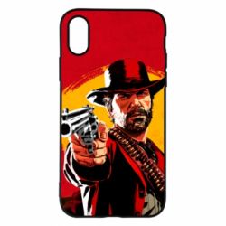 Чехол для iPhone X/Xs RED DEAD REDEMPTION 2