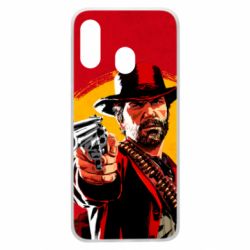 Чехол для Samsung A40 RED DEAD REDEMPTION 2 - PrintSalon